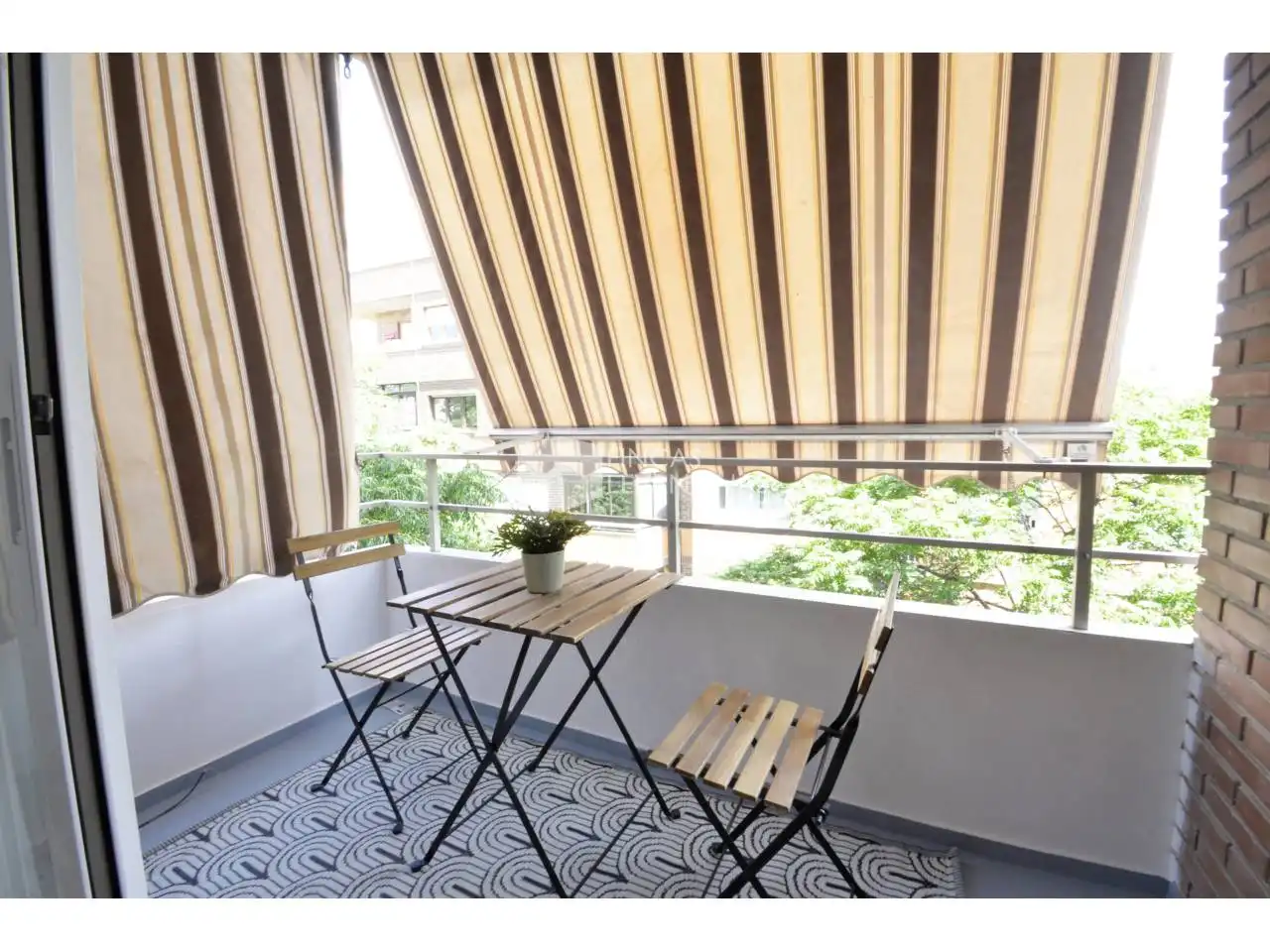 Terrasse von Wohnung zur Miete in San Vicente del Raspeig / Sant Vicent del Raspeig mit Möbliert und Balkon