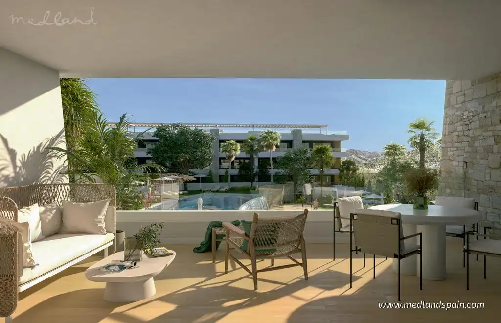 Appartement compact avec piscine à vendre à Monforte del Cid