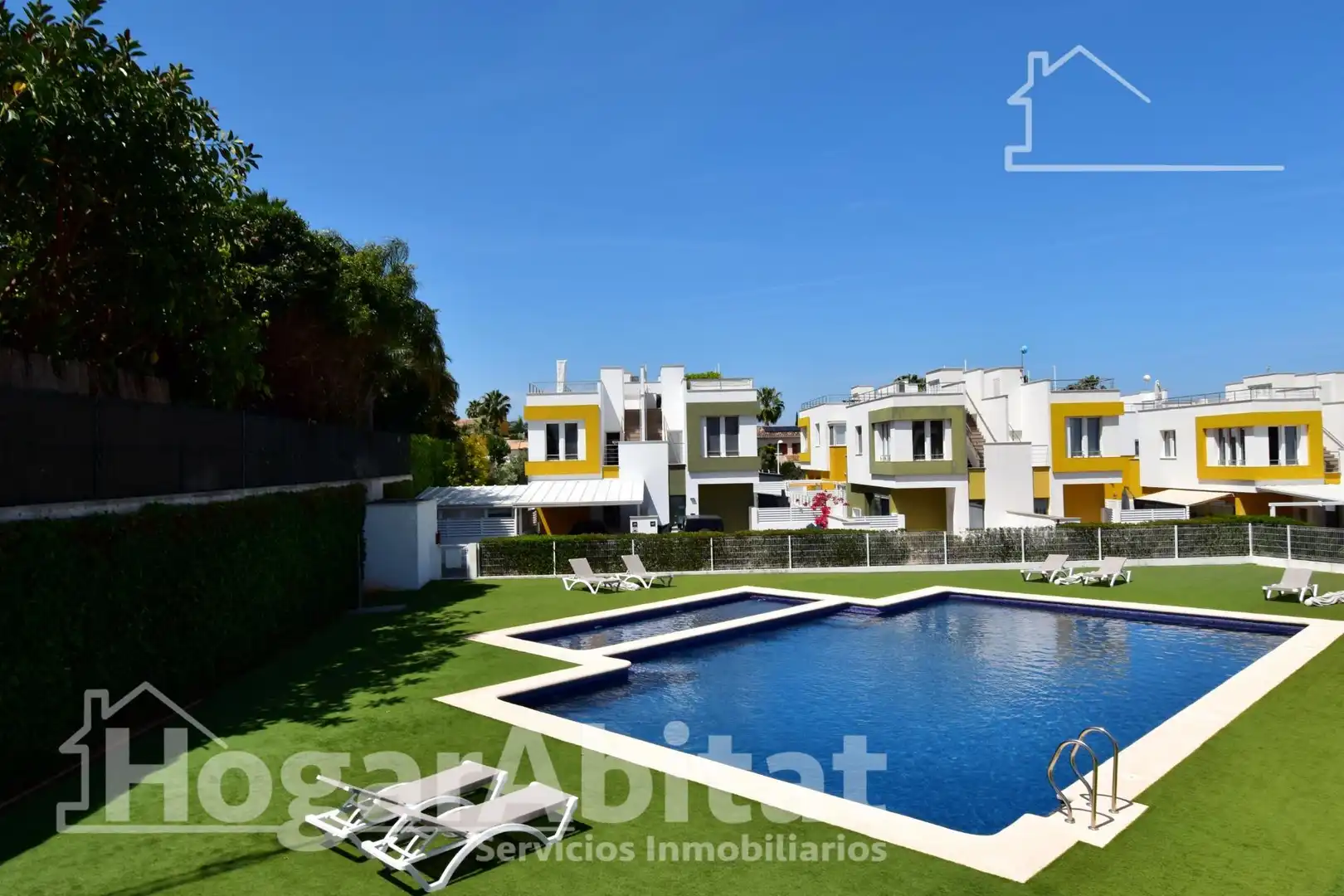 Garden of Houses for sale in Dénia  with Air Conditioner, Private garden and Terrace