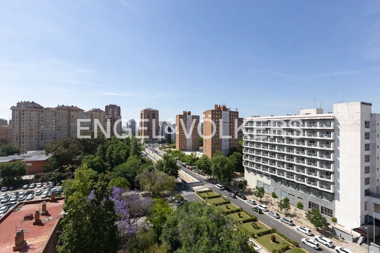 Vista exterior de Piso de alquiler en Valencia con Aire acondicionado y Calefacción