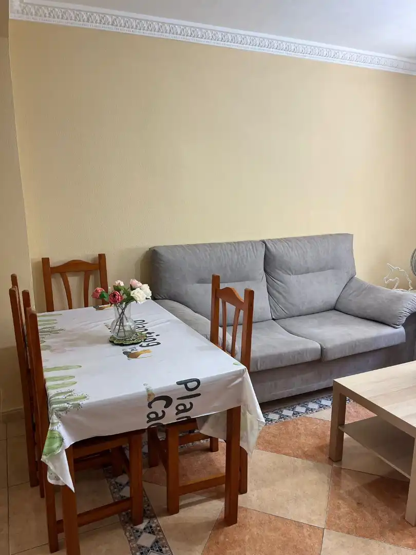 Sala de estar de Piso de alquiler en Jerez de la Frontera con Aire acondicionado, Amueblado y Lavadora