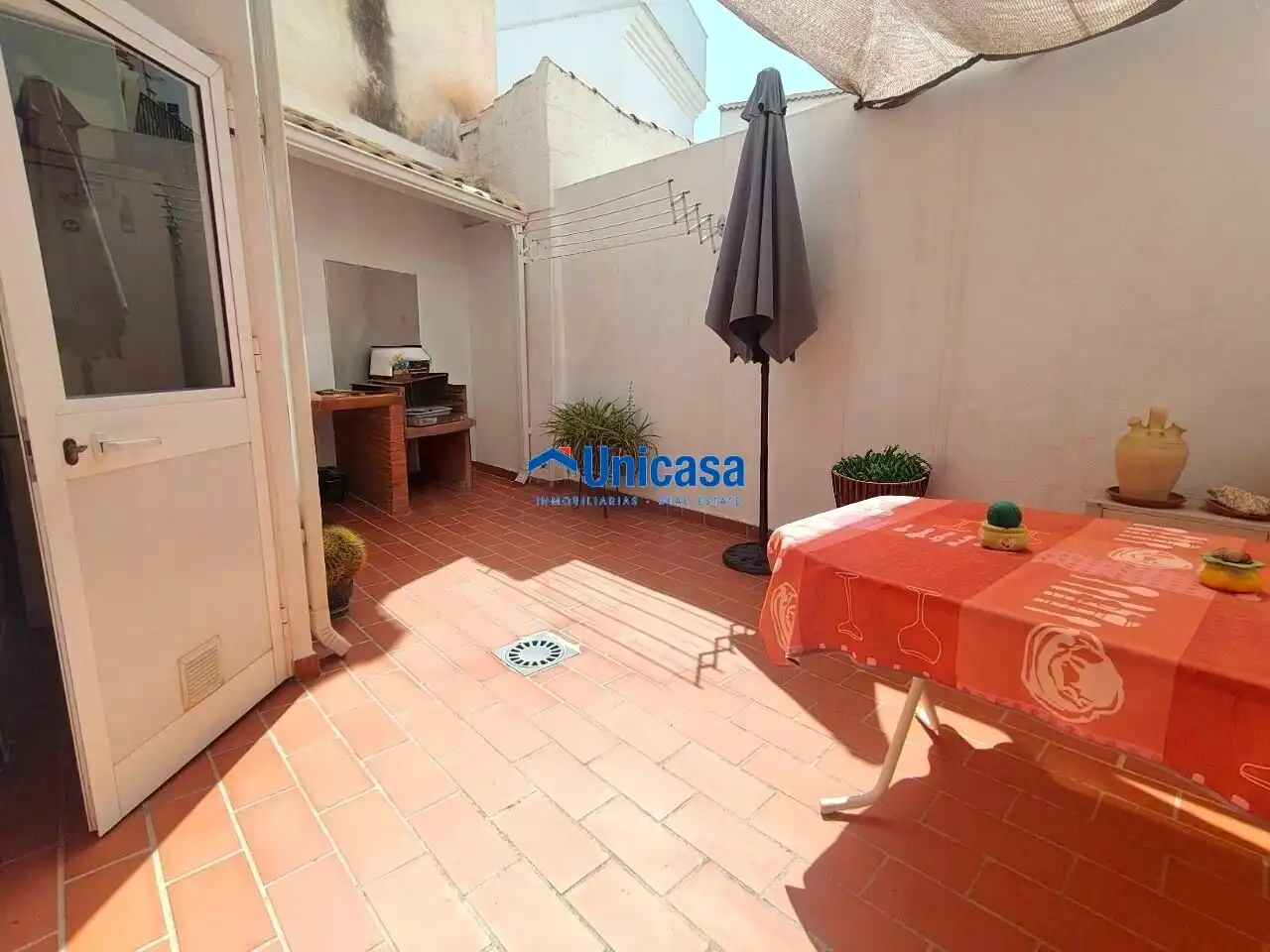 Terraza de Casa adosada en venta en Málaga