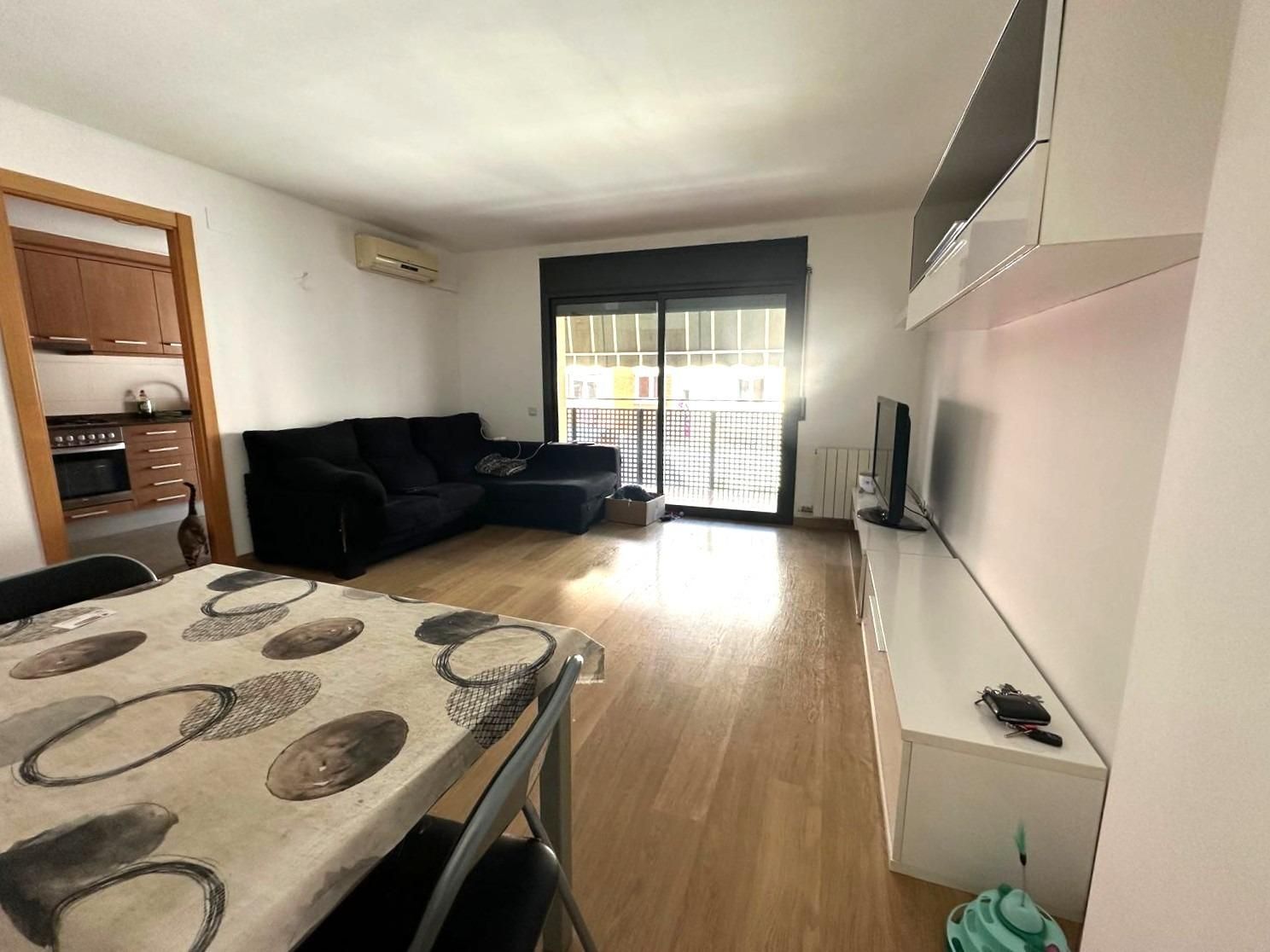 Living room of Flat for sale in Santa Coloma de Gramenet  with Air Conditioner, Heating and Storage room
