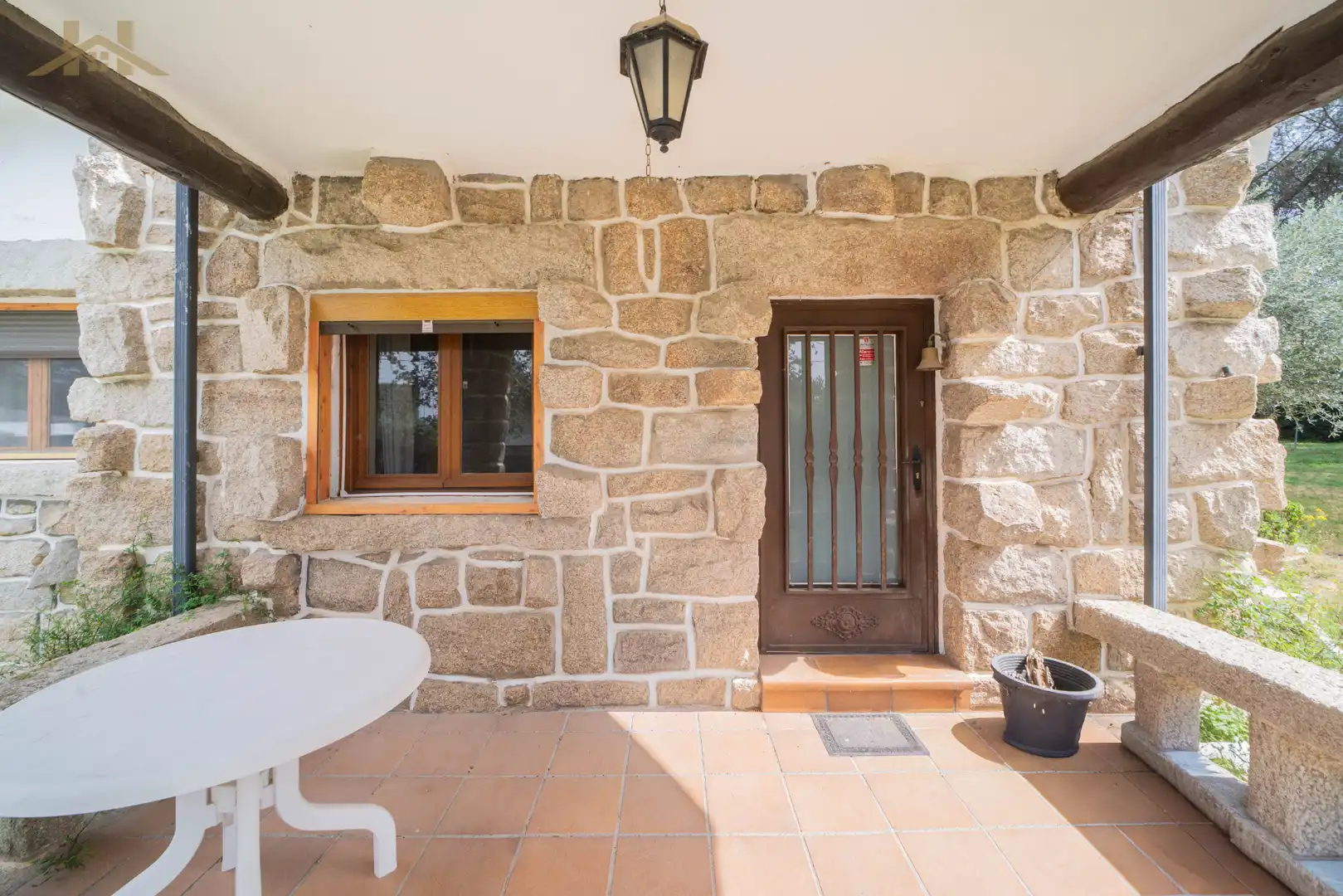 Terrassa de Casa o xalet en venda en Guadarrama amb Calefacció, Jardí privat i Piscina