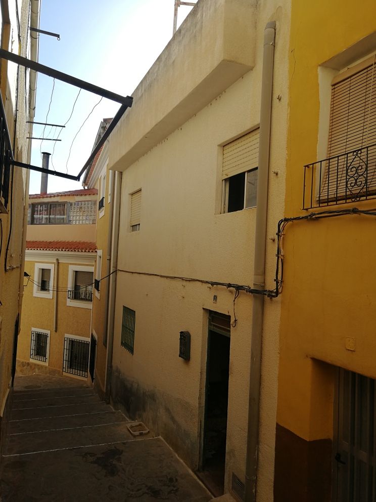 Exterior view of Single-family semi-detached for sale in Liétor  with Terrace
