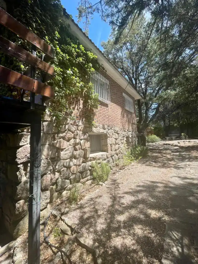 Vista exterior de Casa o chalet en venta en Moralzarzal con Jardín privado, Trastero y Piscina