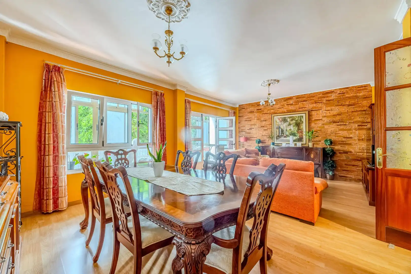 Dining room of Flat for sale in Centro