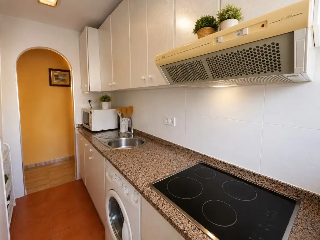 Küche von Wohnung zum Verkauf in Benidorm mit Schwimmbad und Möbliert
