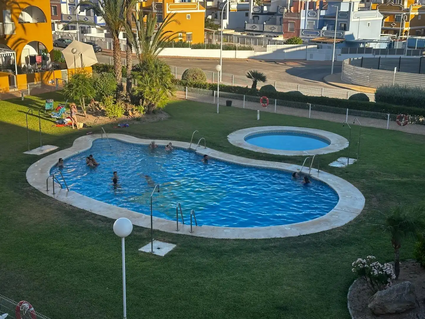 Schwimmbecken von Wohnung zum Verkauf in Pulpí mit Klimaanlage, Terrasse und Möbliert
