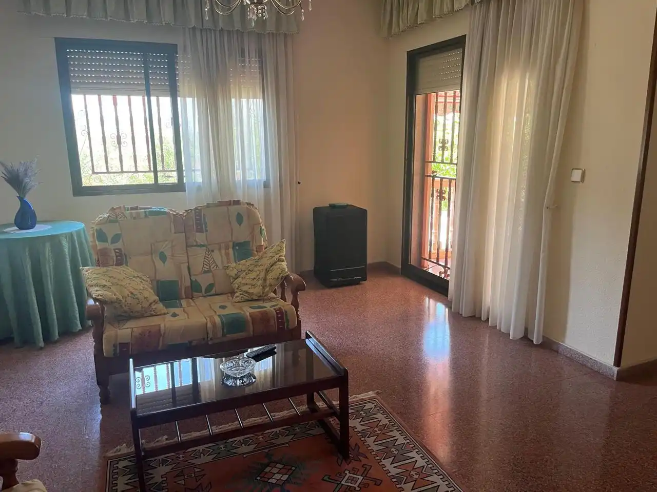 Sala de estar de Casa o chalet en venta en Alicante / Alacant con Aire acondicionado, Jardín privado y Terraza