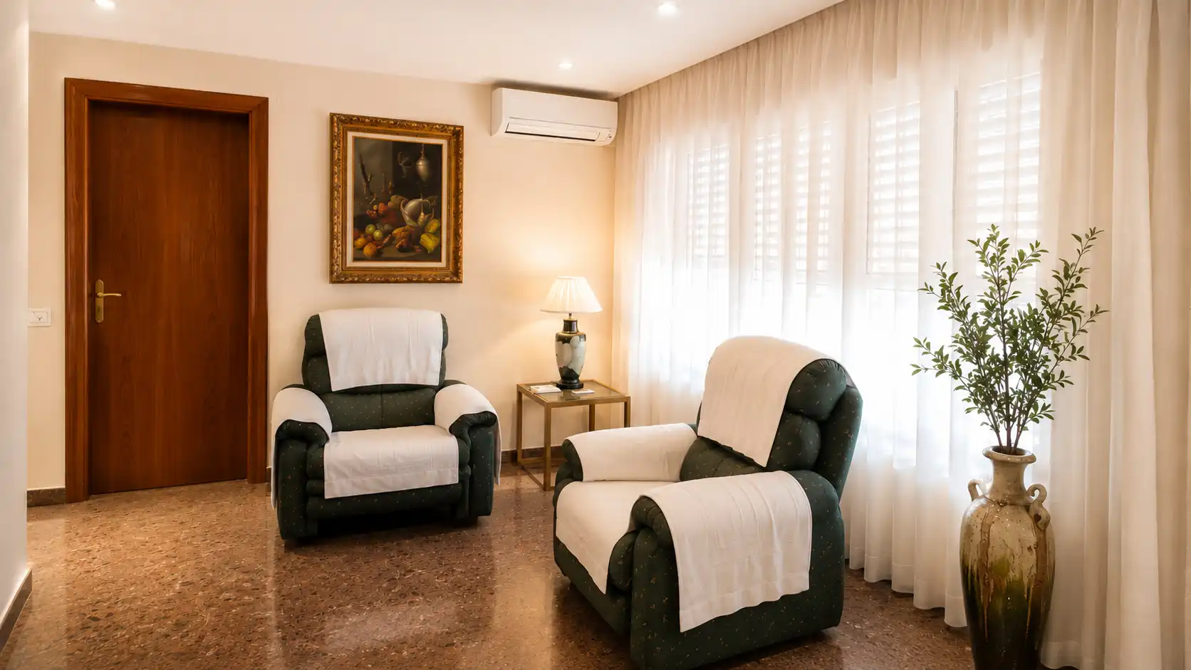 Sala de estar de Piso en venta en Manises con Aire acondicionado, Terraza y Trastero