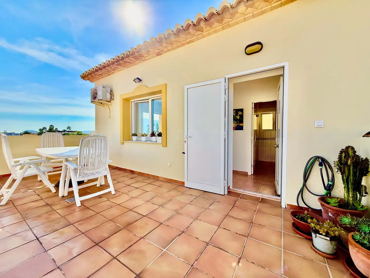 Terraza de Casa o chalet en venta en Dénia con Aire acondicionado, Terraza y Piscina
