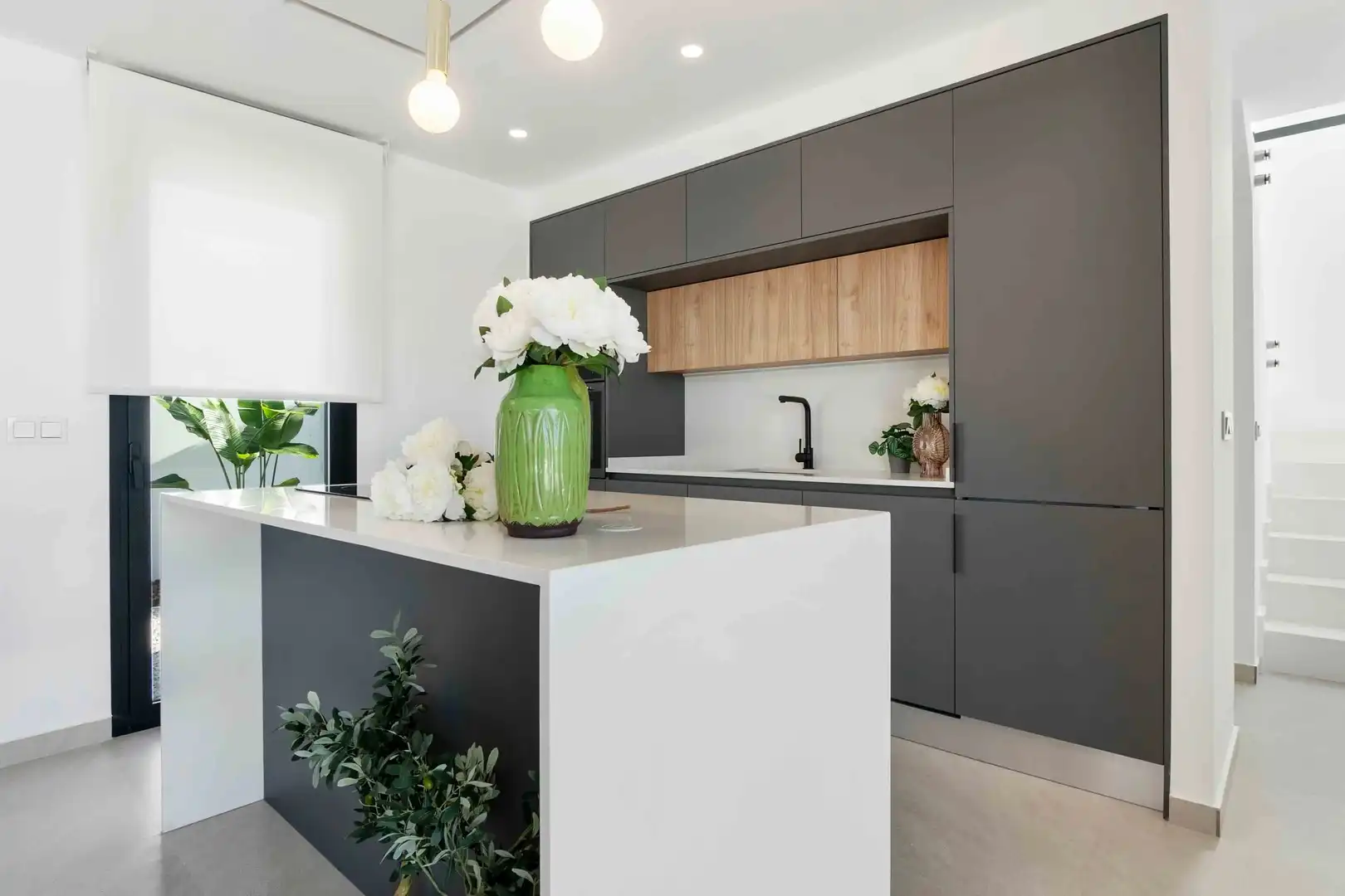 Cocina de Casa o chalet en venta en Rojales con Aire acondicionado, Jardín privado y Piscina