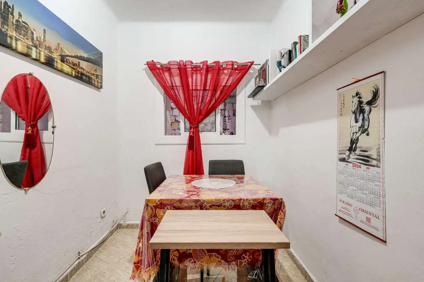 Esszimmer von Wohnung zum Verkauf in Barcelona mit Heizung und Möbliert