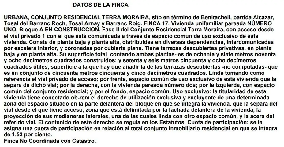 Vista exterior de Terreno en venta en Benitachell / El Poble Nou de Benitatxell