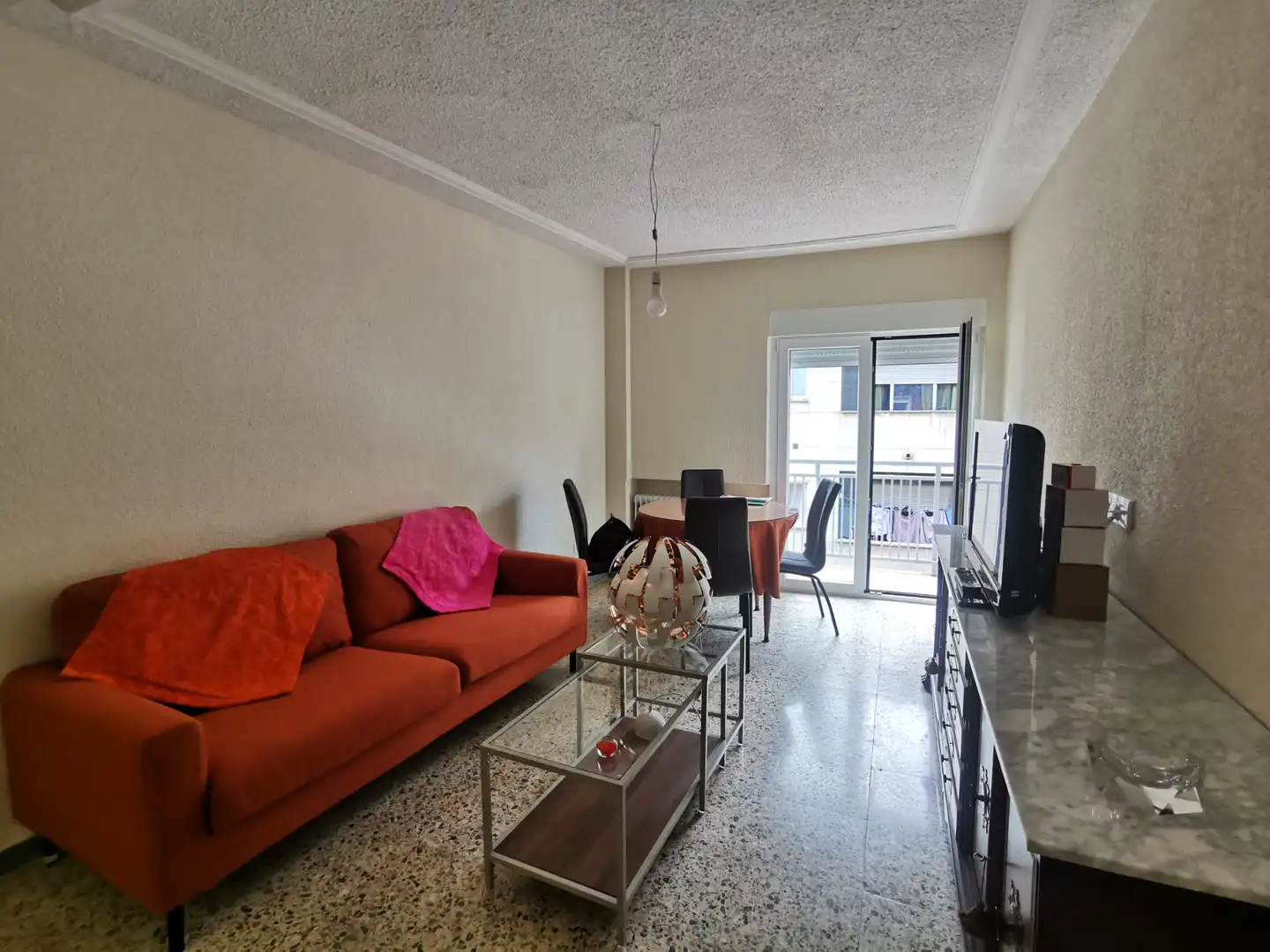 Living room of Flat for rent in Salamanca  with Heating, Furnished and Oven