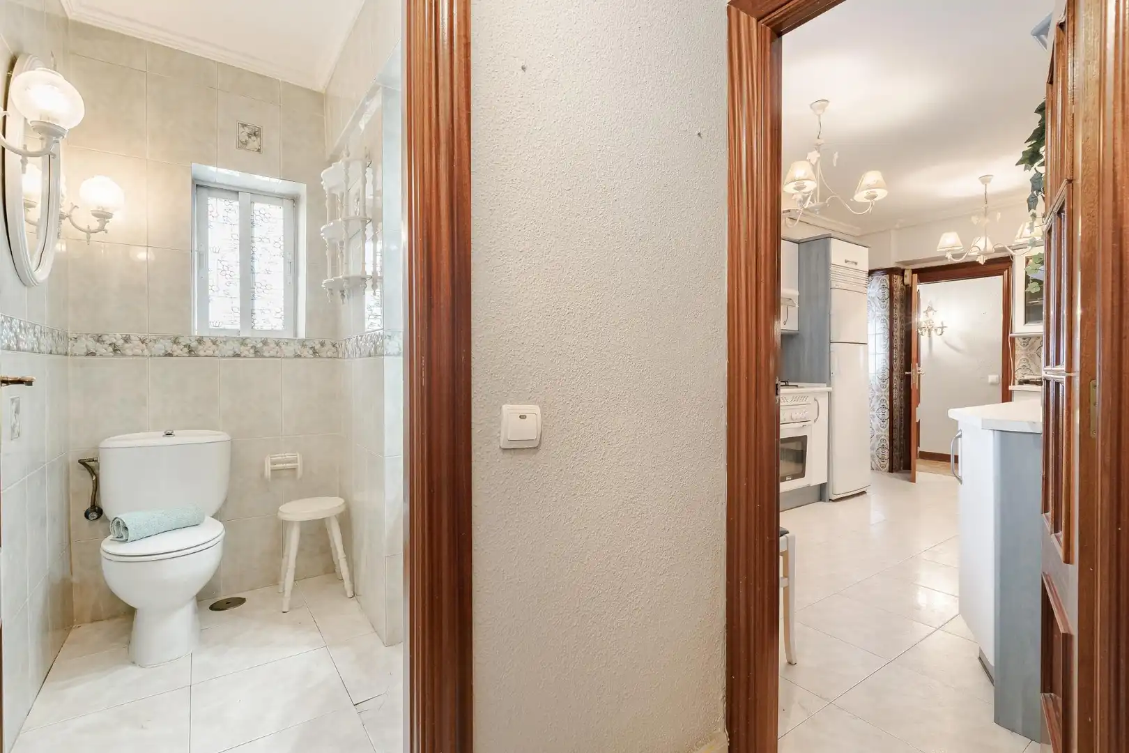 Bathroom of Flat for sale in Alcalá de Henares  with Heating, Terrace and Furnished