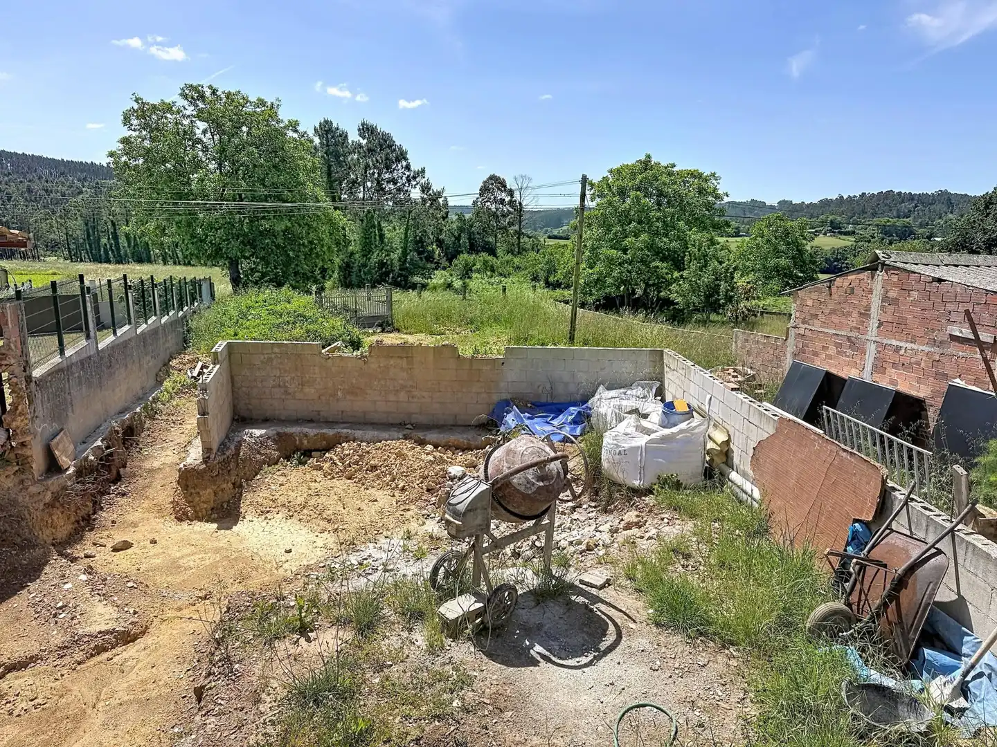Finca rústica en venta en A Laracha  