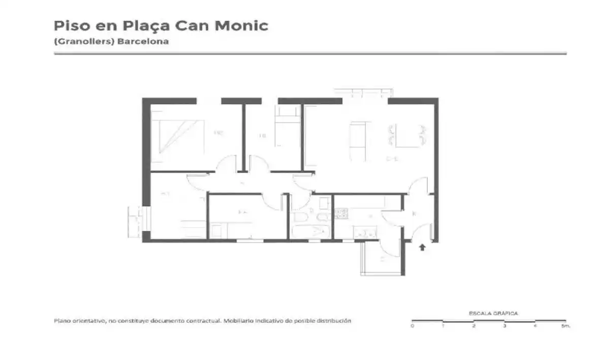 Apartamento en venta en Granollers con Balcón