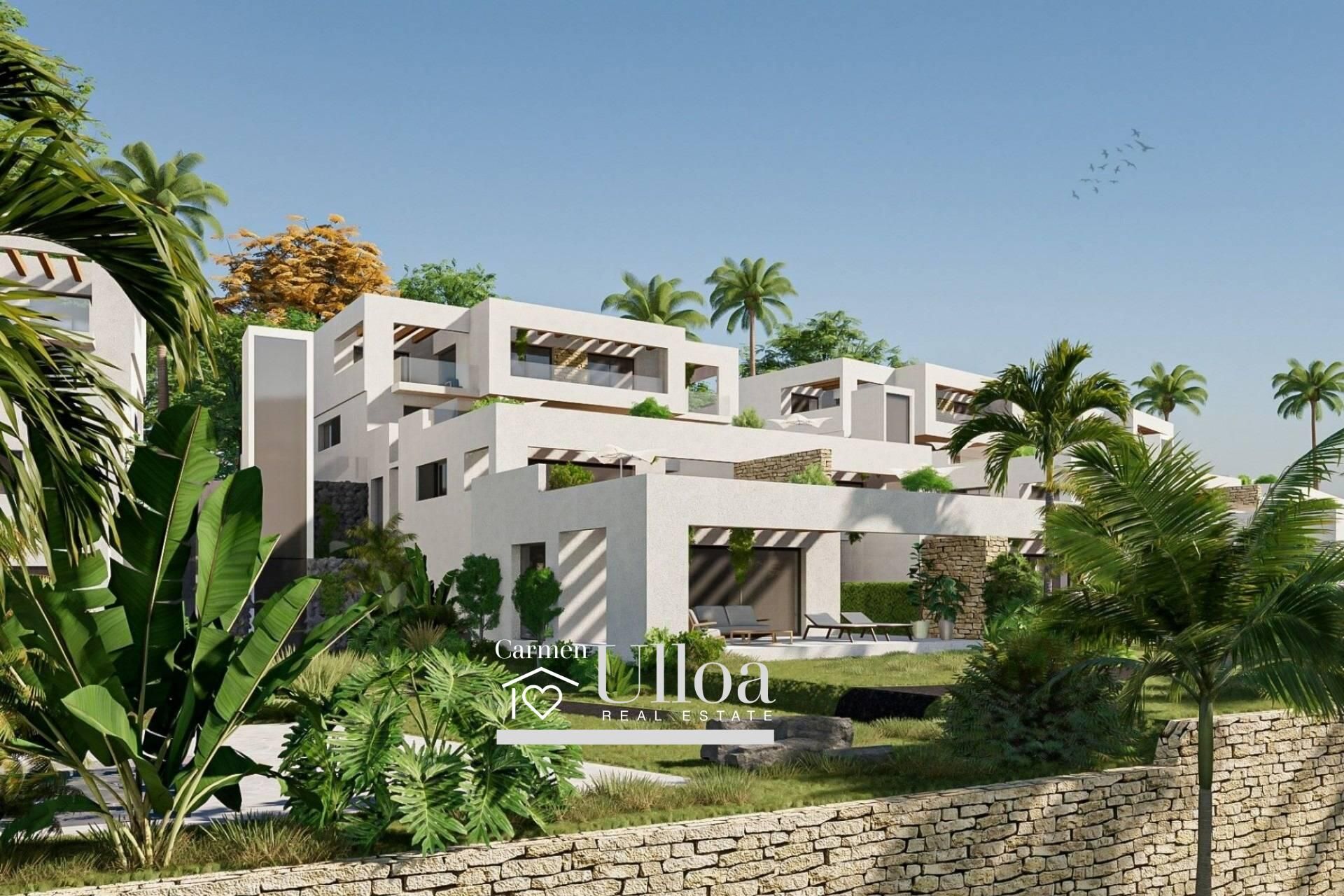 Exterior view of Duplex for sale in Monforte del Cid  with Air Conditioner, Heating and Private garden