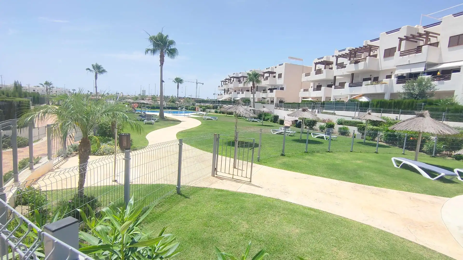 Jardín de Apartamento en venta en Pulpí con Aire acondicionado, Terraza y Amueblado