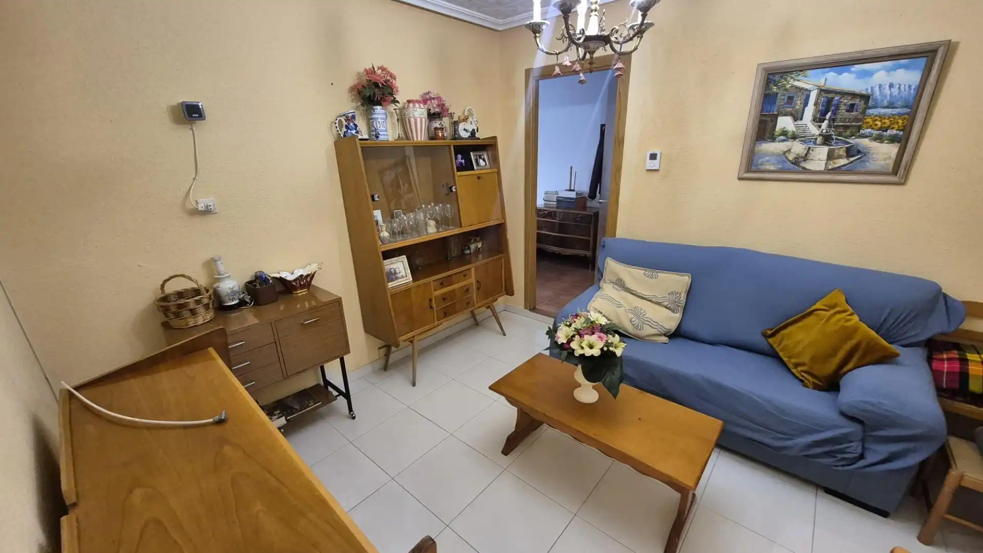Sala de estar de Casa o chalet en venta en Fabero con Jardín privado y Balcón