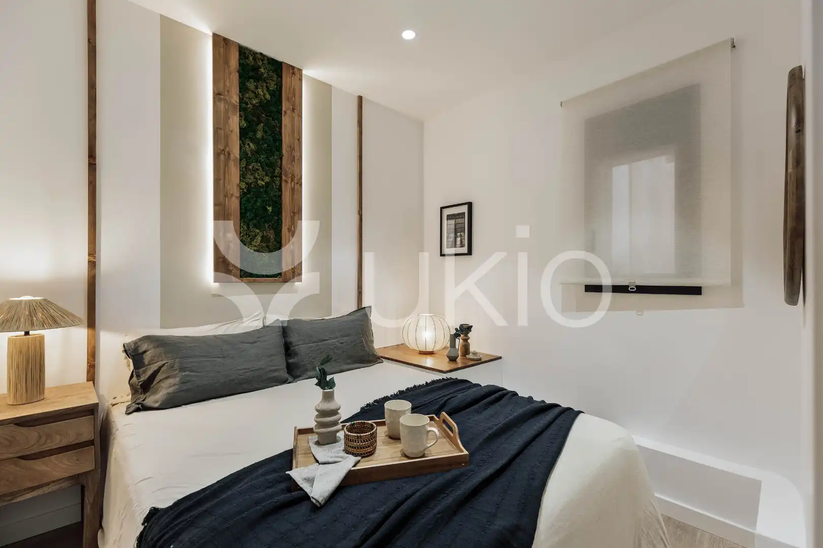 Habitación de Apartamento de alquiler en Barcelona con Aire acondicionado, Calefacción y Amueblado