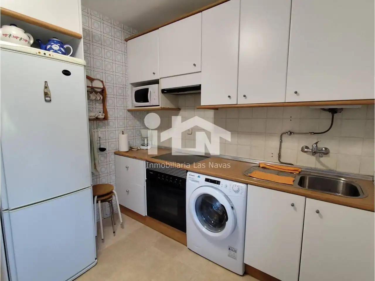 Cocina de Casa o chalet en venta en Santa María de la Alameda con Jardín privado y Terraza