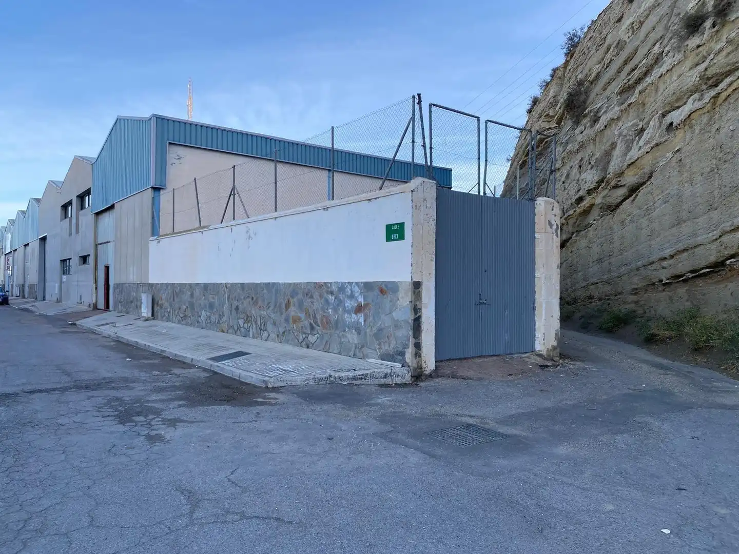 Exterior view of Industrial buildings for sale in Huércal de Almería