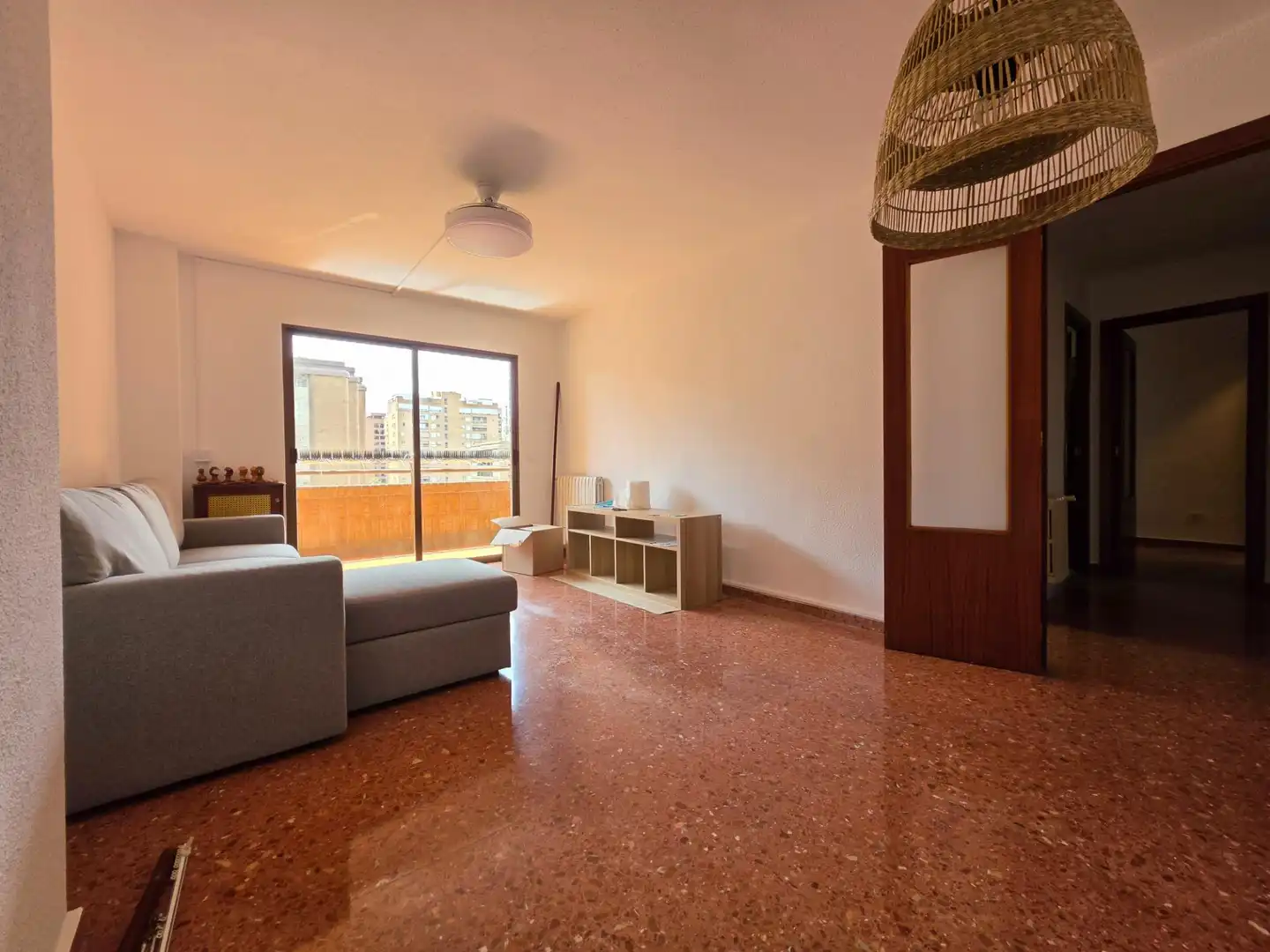 Sala de estar de Piso de alquiler en Valencia con Jardín privado, Terraza y Amueblado