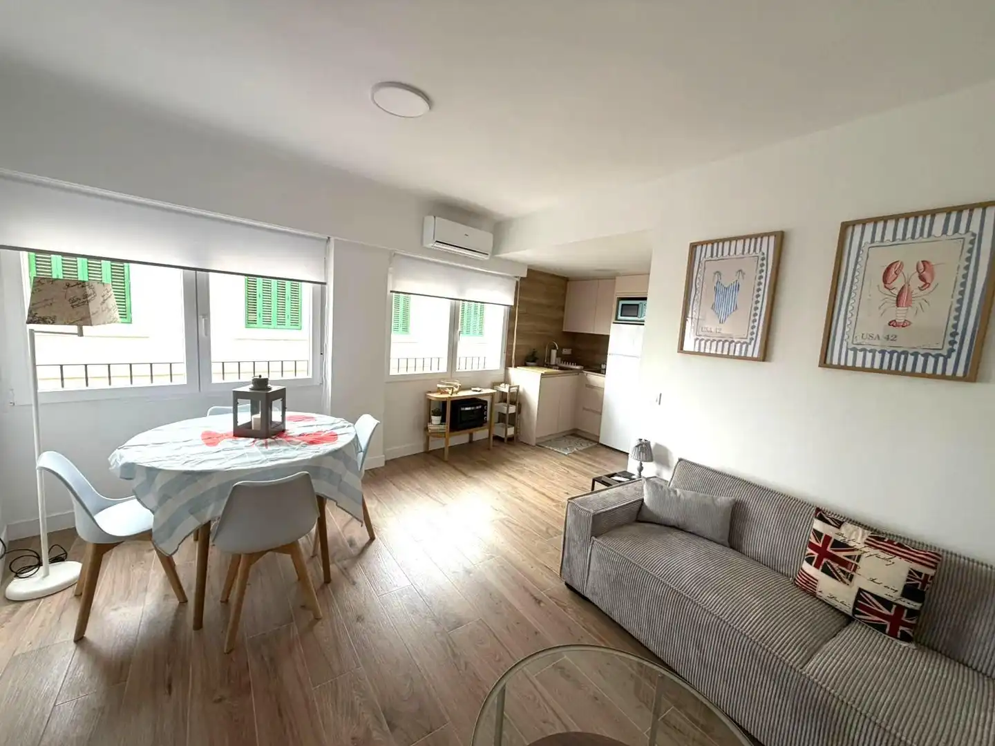 Wohnzimmer von Wohnung zur Miete in Alicante / Alacant