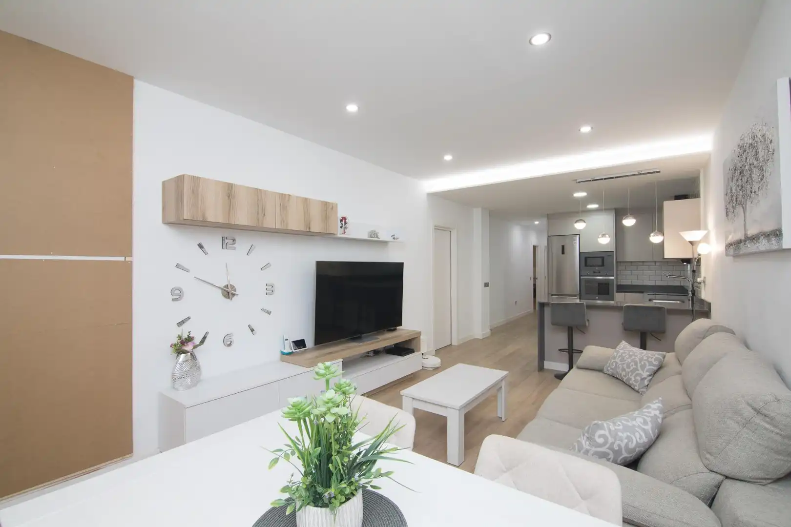 Wohnzimmer von Erdgeschoss zum Verkauf in Elche / Elx mit Heizung und Terrasse