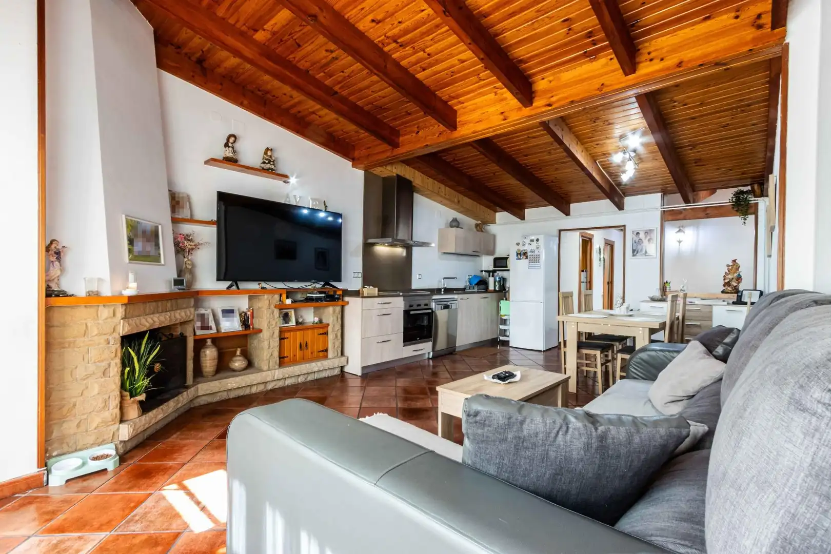 Sala d'estar de Casa o xalet en venda en Sabadell amb Aire condicionat, Calefacció i Terrassa