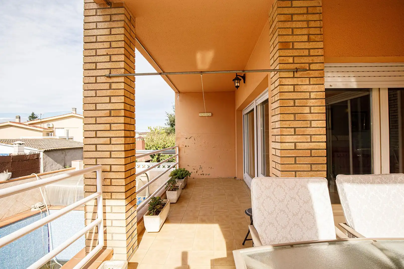 Terraza de Casa o chalet en venta en Quart con Aire acondicionado, Jardín privado y Terraza