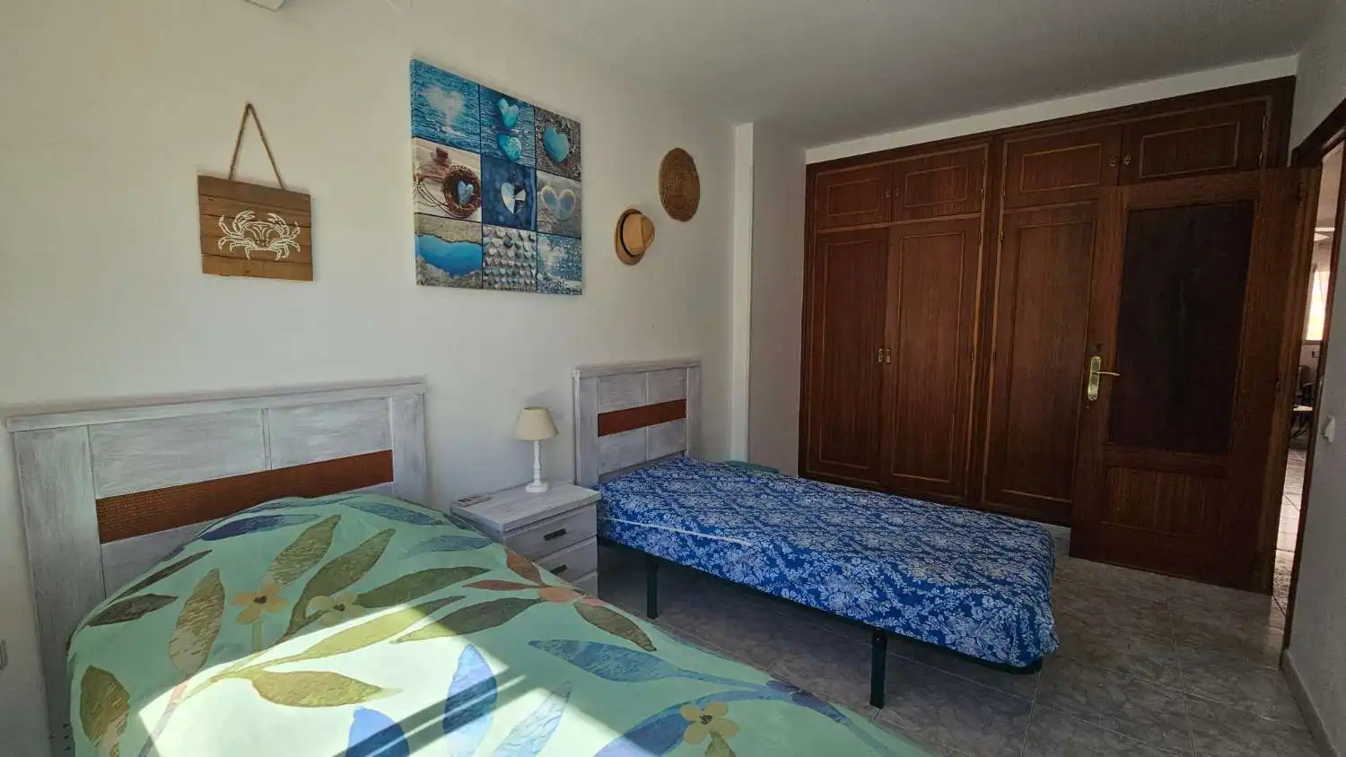 Dormitori de Apartament de lloguer en Torremolinos amb Aire condicionat, Calefacció i Terrassa