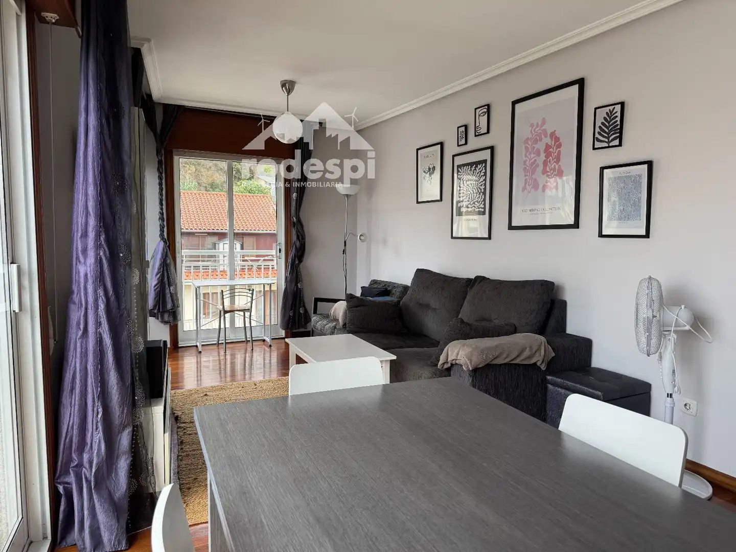Living room of Flat for rent in Lavadores