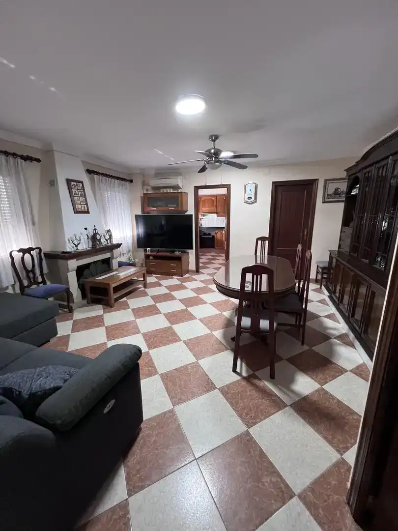 Sala d'estar de Casa adosada en venda en Albaida amb Aire condicionat