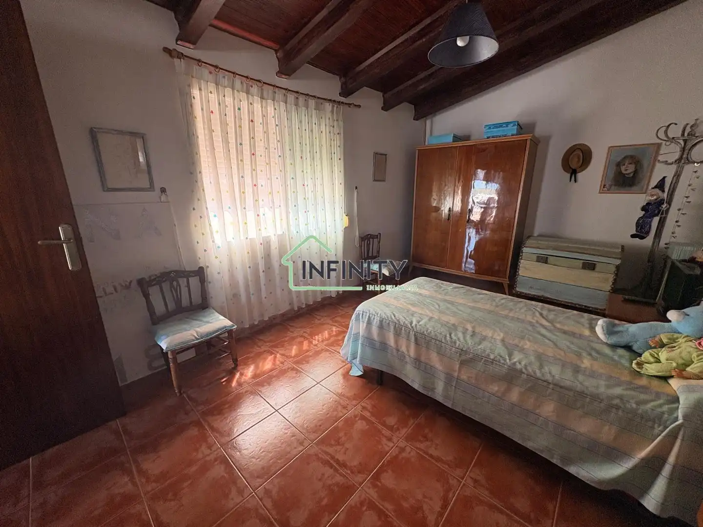 Dormitori de Casa o xalet en venda en Vilallonga / Villalonga amb Aire condicionat, Calefacció i Moblat