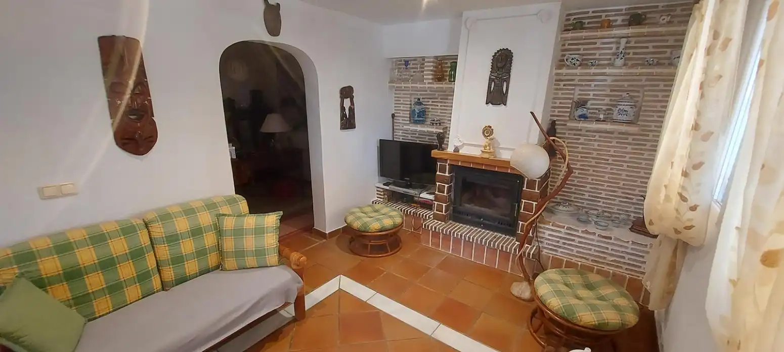 Sala d'estar de Casa o xalet en venda en Alfara de la Baronia
