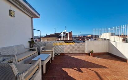 Terrasse von Dachboden zum verkauf in  Logroño mit Terrasse