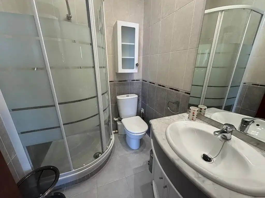 Bathroom of Flat for rent in Ferrol  with Heating, Furnished and Pets allowed