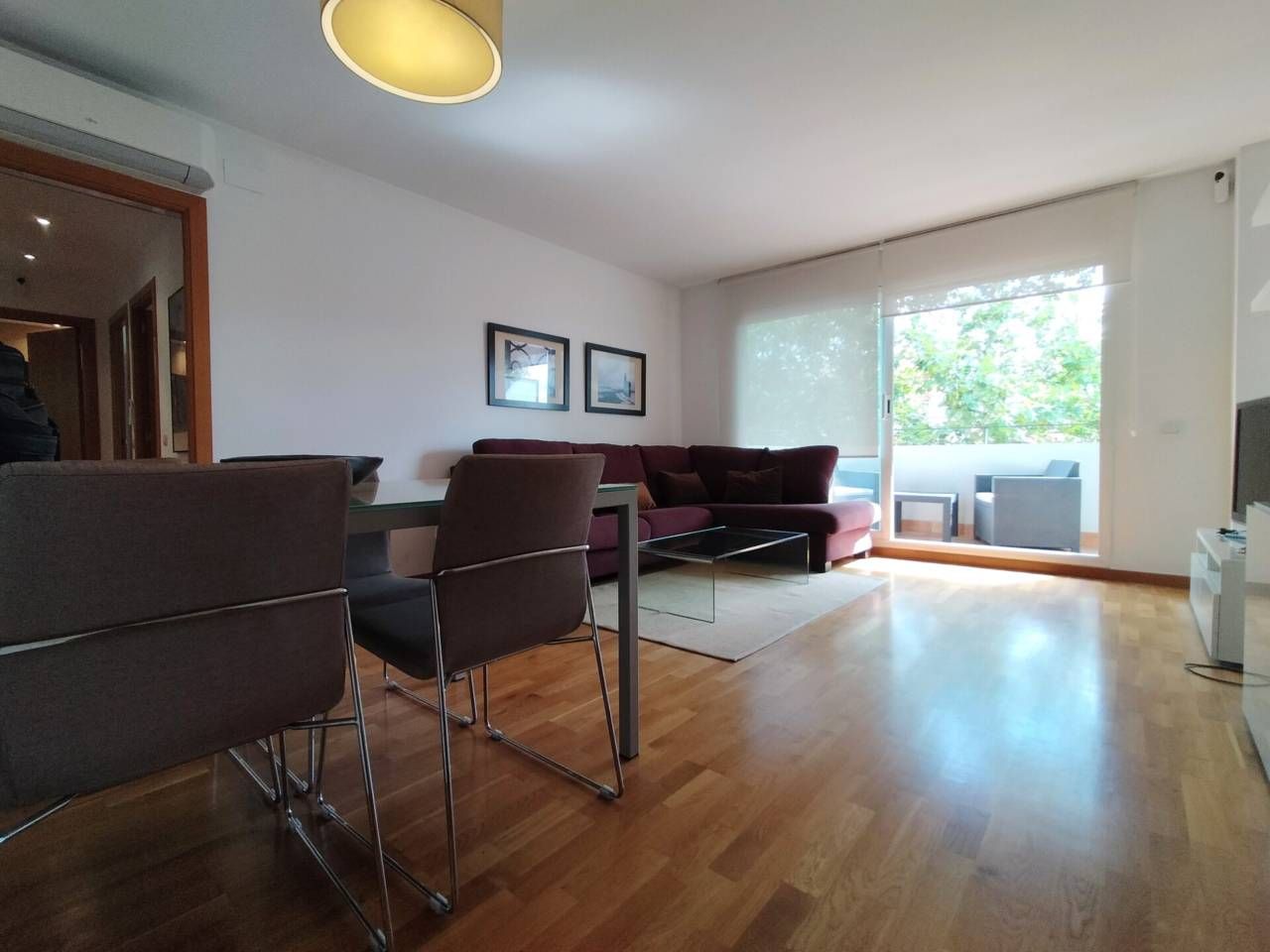 Sala de estar de Piso en venta en Terrassa con Aire acondicionado, Calefacción y Parquet