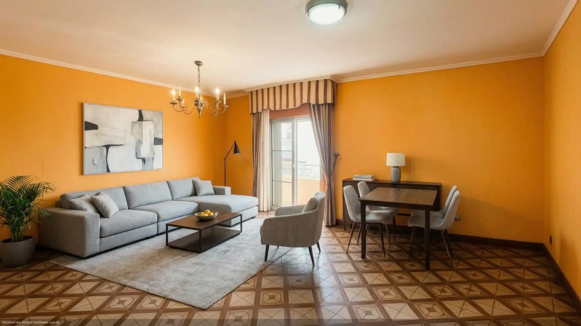 Wohnzimmer von Wohnung zum Verkauf in Almazora / Almassora mit Terrasse