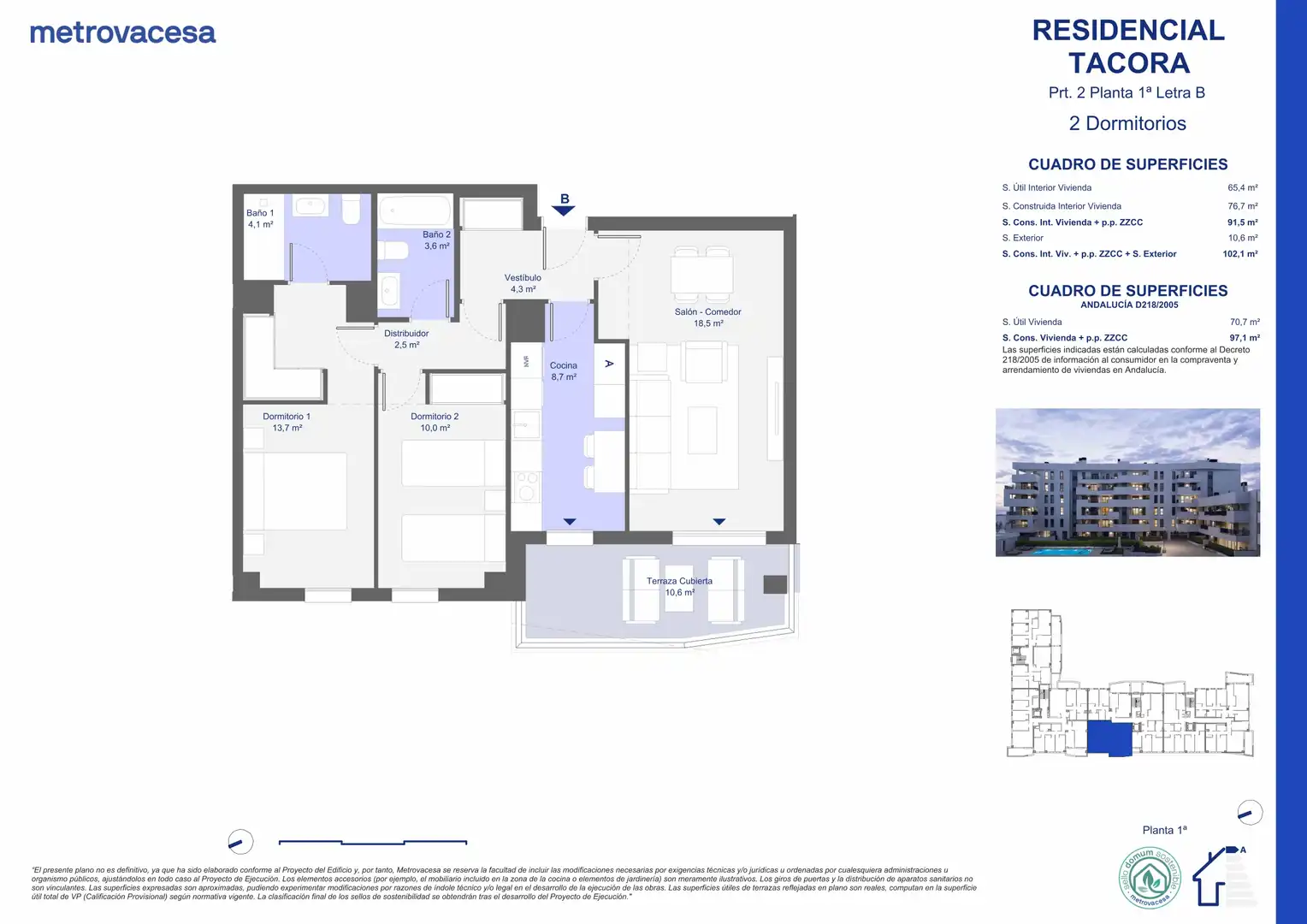 Flat with terrace for sale in SUSDBP Palmas Altas Sur, imagen 2