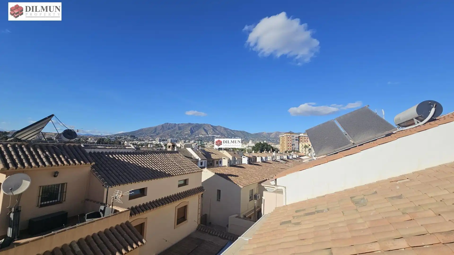 Exterior view of Houses for sale in Mijas  with Air Conditioner, Heating and Terrace