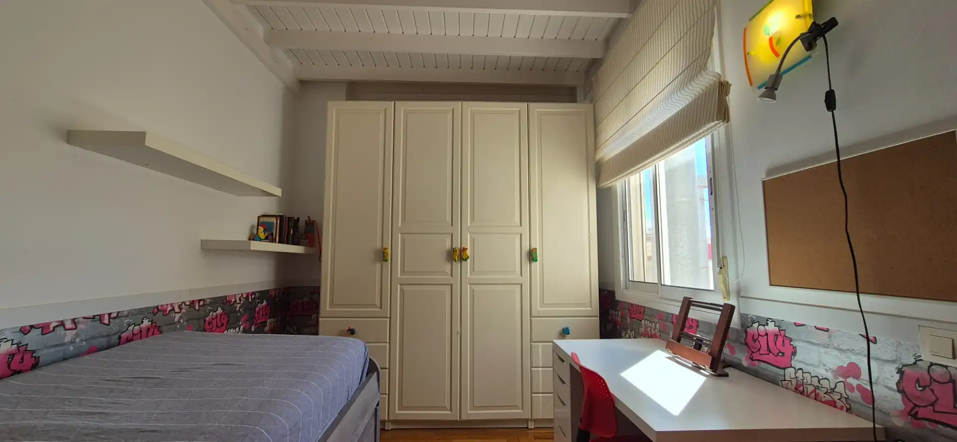 Schlafzimmer von Maisonette zum Verkauf in Molins de Rei mit Klimaanlage, Heizung und Terrasse