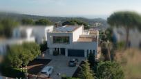 Exterior view of House or chalet for sale in Sant Andreu de Llavaneres  with Air Conditioner, Heating and Private garden