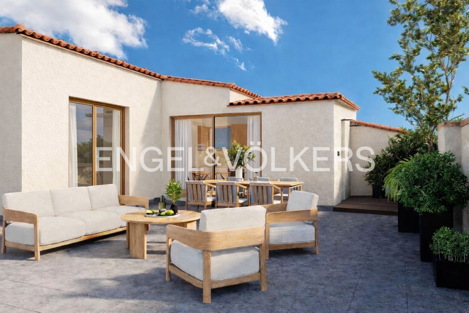 Terraza de Ático en venta en  Valencia Capital con Aire acondicionado, Calefacción y Terraza