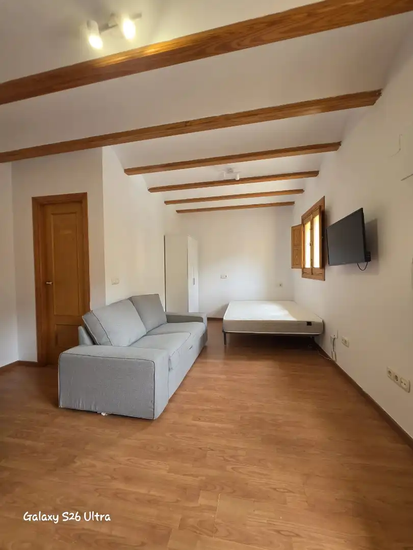 Sala de estar de Piso de alquiler en Xàtiva con Amueblado