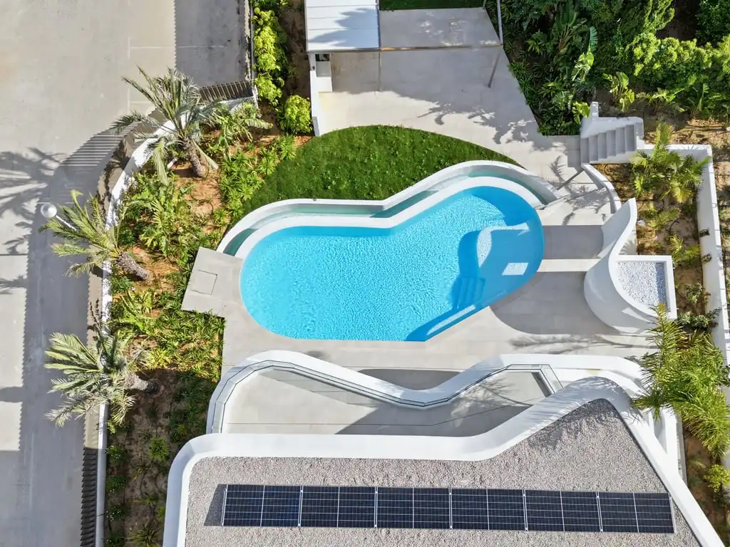 Piscina de Casa o chalet en venta en Jávea / Xàbia con Aire acondicionado, Jardín privado y Terraza